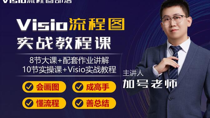 Visio流程图实战教程课