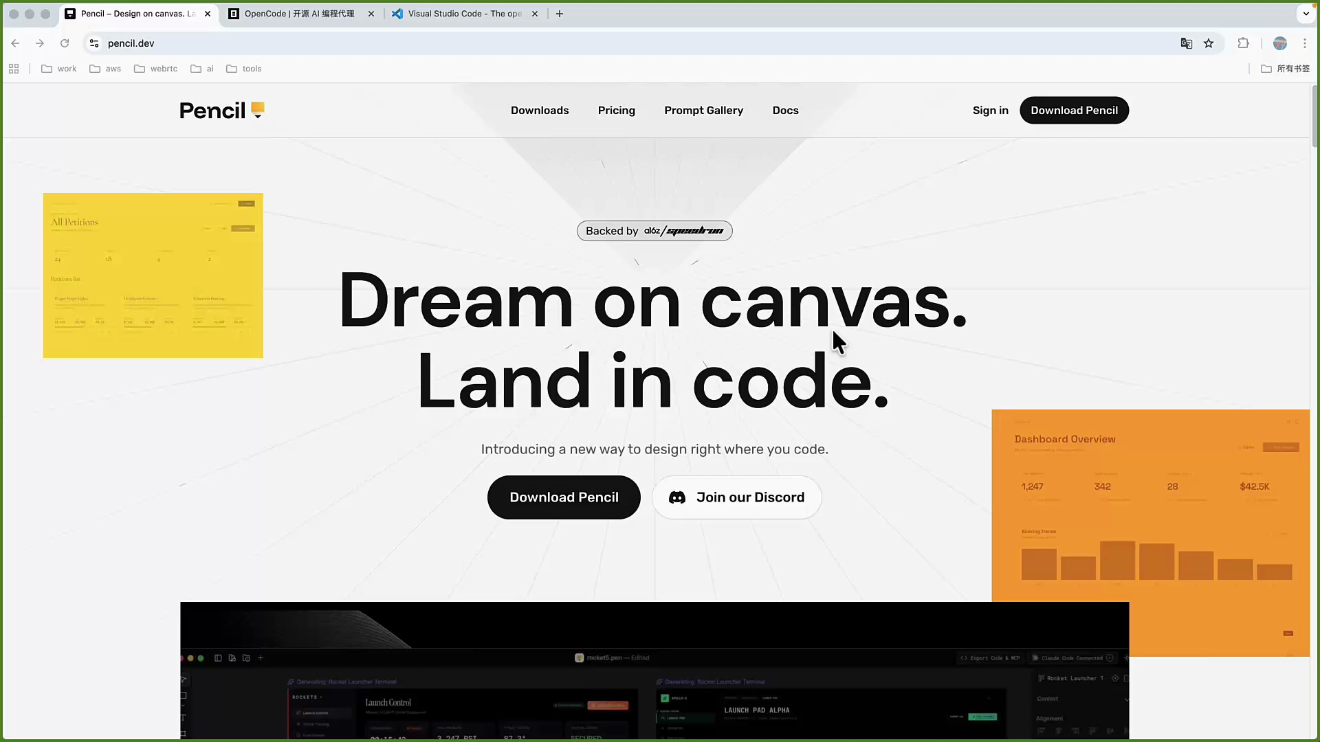 Open Code Pencil团队设计产品_哔哩哔哩_bilibili