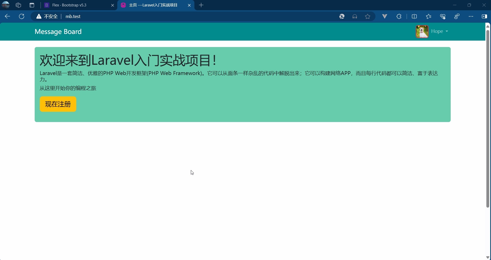 PHP+Laravel+Bootstrap+入门_哔哩哔哩_bilibili