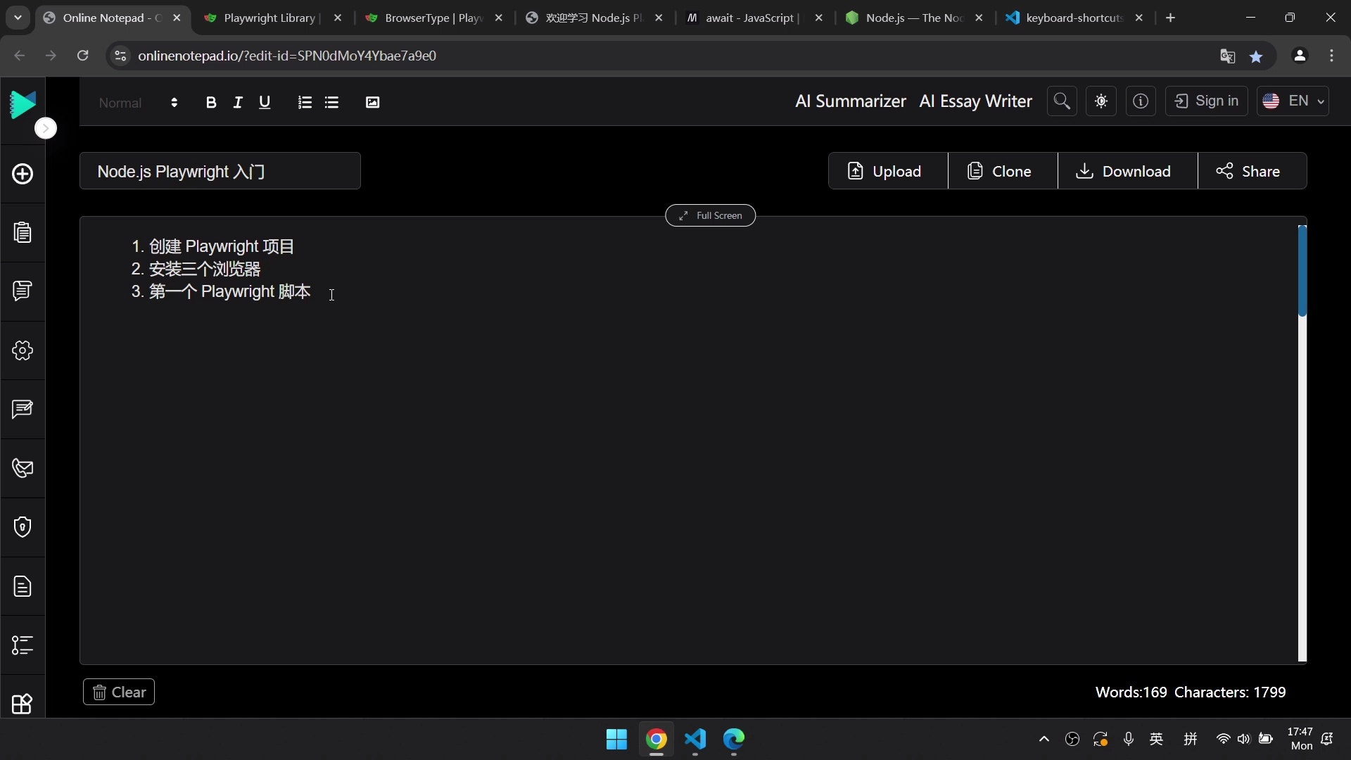 Node.js Playwright 入门_哔哩哔哩_bilibili