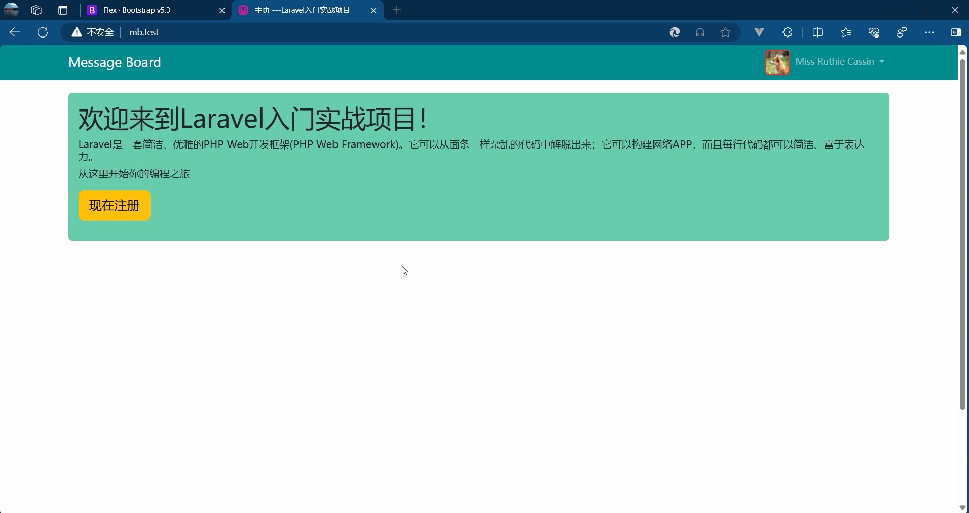 PHP+Laravel+Bootstrap+入门_哔哩哔哩_bilibili