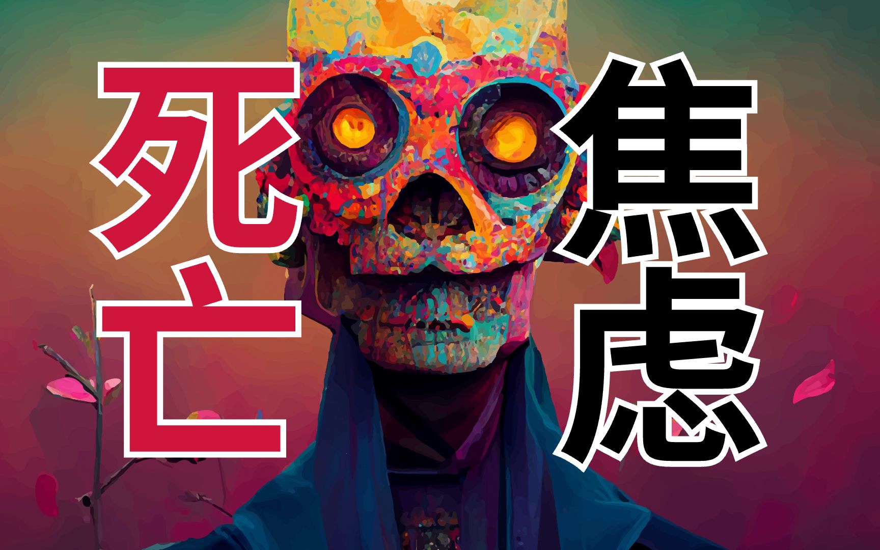 你又没死过，怎么知道死可怕？以庄子的智慧，摆脱对未知的恐惧