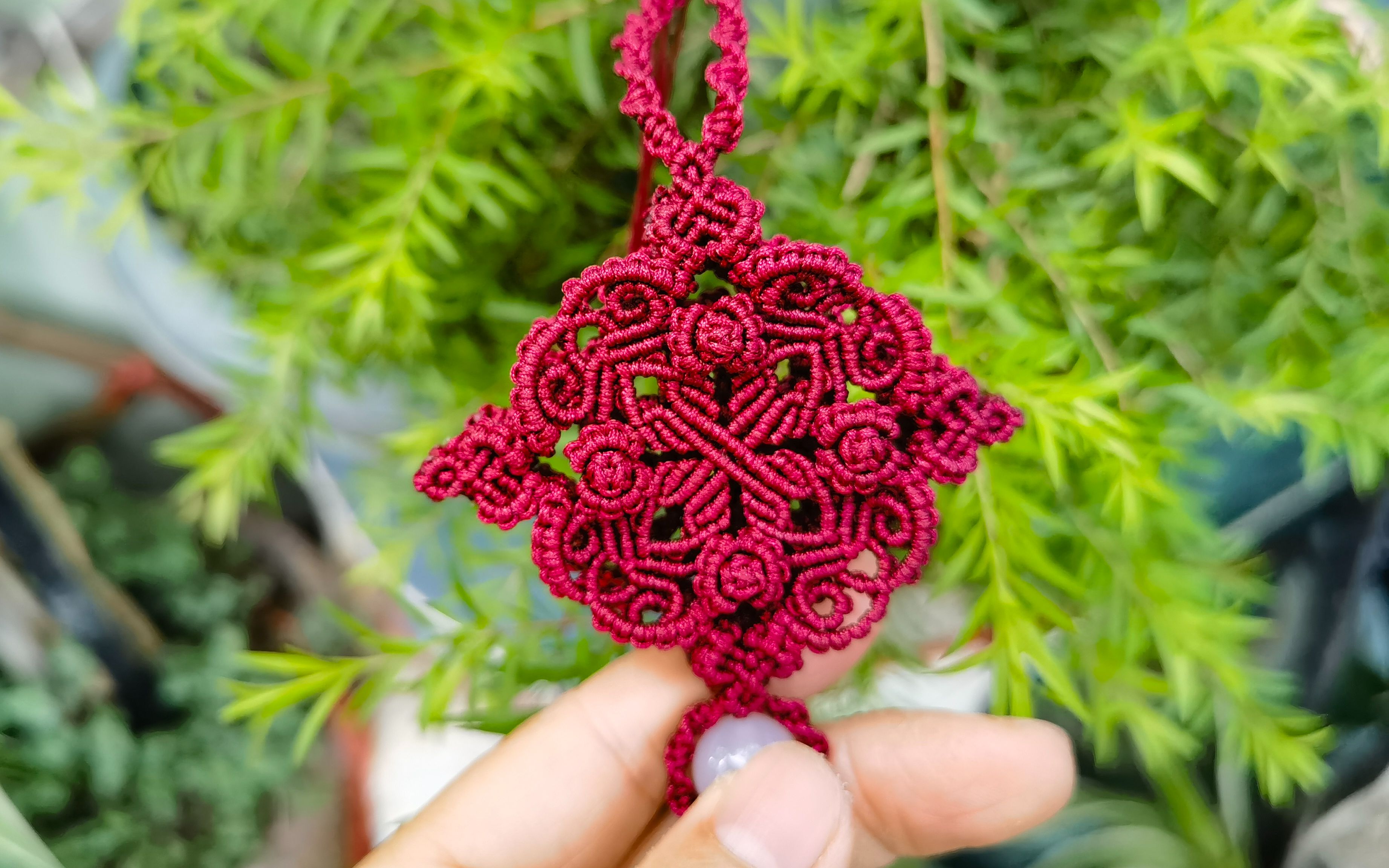 追风古风挂件创意手工编织教程