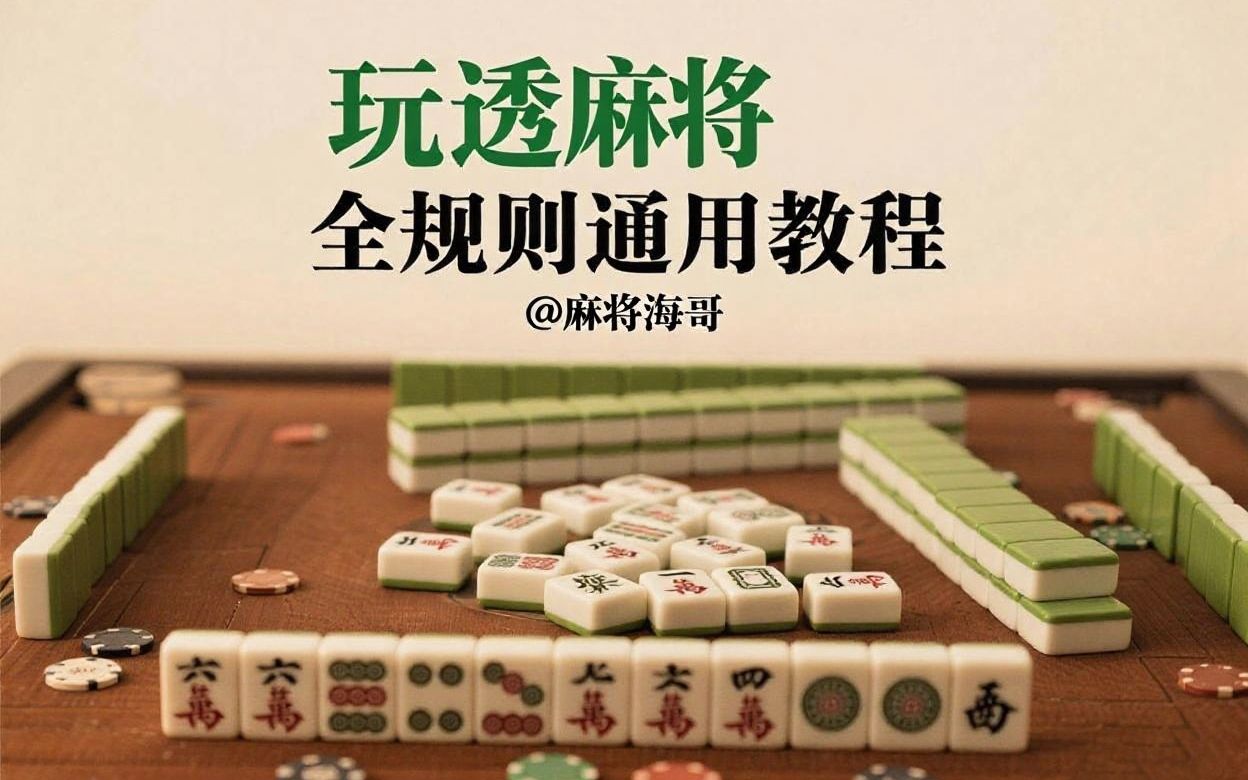 玩透麻将---全规则通用教程_哔哩哔哩_bilibili